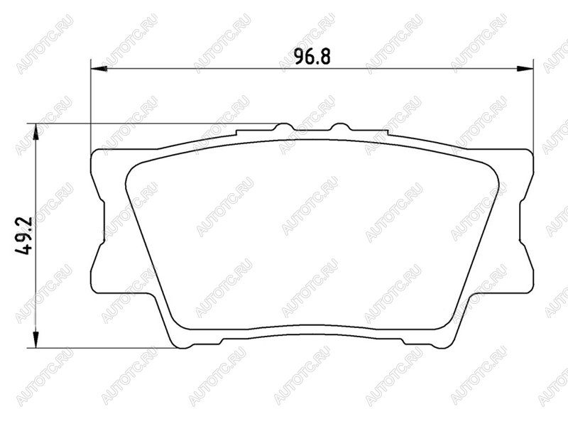 2 259 р. Колодки тормозные задние BAIKOR Toyota Camry XV70 дорестайлинг (2017-2021) с доставкой в г. Керчь Увеличить фотографию 1 2 259 р. Колодки тормозные задние BAIKOR Toyota Camry XV70 дорестайлинг (2017-2021) с доставкой в г. Керчь