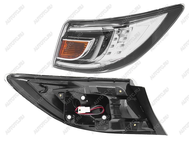4 289 р. Фонарь задний правый (внешний, LED) SAT Mazda 6 GH дорестайлинг седан (2007-2010)  с доставкой в г. Керчь