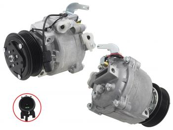 Компрессор кондиционера Mitsubishi ASX 10- / Lancer 07-17 / Outlander 05- / Peugeot 4007 07-14 / 400 SAT ST-245-0012, st2450012 SAT ST-245-0012