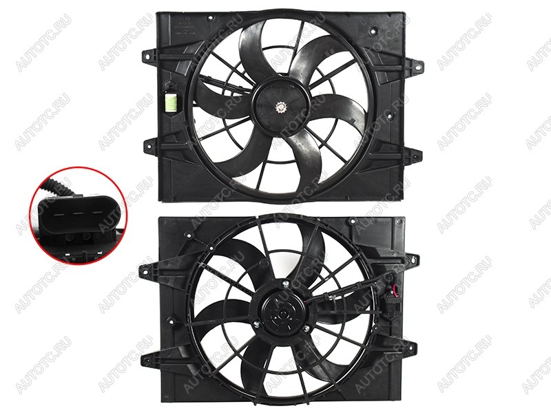 12 949 р. Диффузор радиатора  CHERY TIGGO 44PRO 17-TIGGO 77PRO 16-TIGGO 88 PRO 18-EXEED LX 19-TXL 19-K SAT ST-59-0064  с доставкой в г. Керчь