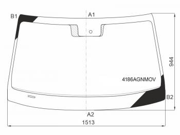 9 199 р. Стекло лобовое (Датчик дождя Место под датчик запотевания) Hyundai Sonata 19-23 FUYAO 4186AGNMOV  с доставкой в г. Керчь. Увеличить фотографию 1