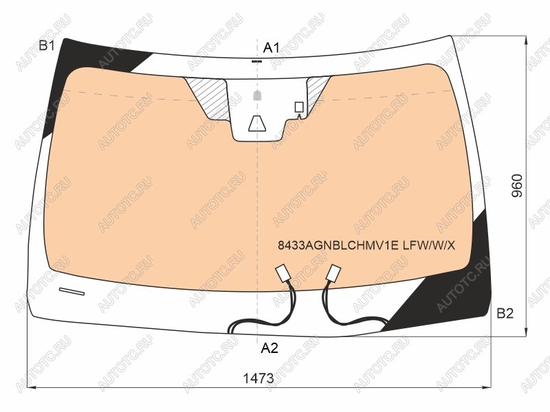 33 749 р. Стекло лобовое (Обогрев полный/ Камера/ Датчик дождя) Lexus ES 18-21 XYG 8433AGNBLCHMV1E LFW/W/X, 8433agnblchmv1elfwwx XYG 8433AGNBLCHMV1E LFW/W/X  с доставкой в г. Керчь