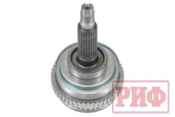 2 859 р. Шарнир поворотного кулака ШРУС НИВА 2123 наружный, 24 шлица, с ABS  rif-21230-2215012-24-abs  с доставкой в г. Керчь. Увеличить фотографию 3