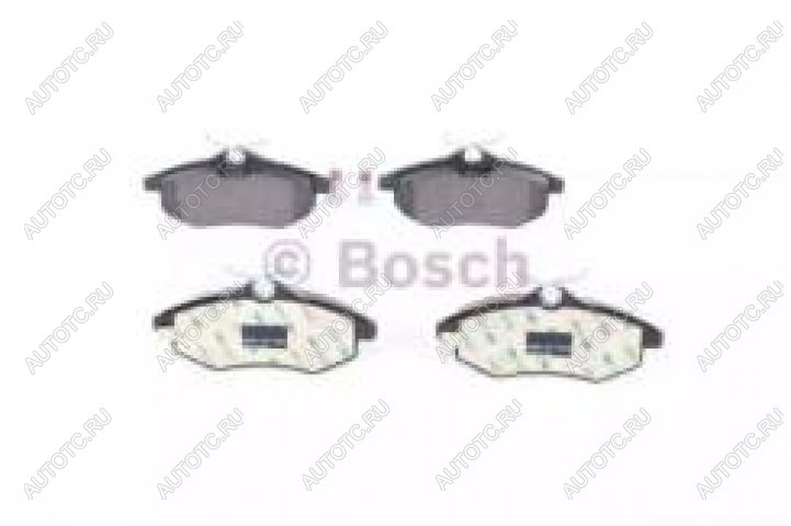 2 499 р. Колодки тормозные передние (4шт.) BOSCH CITROEN C2 (2003-2009)  с доставкой в г. Керчь
