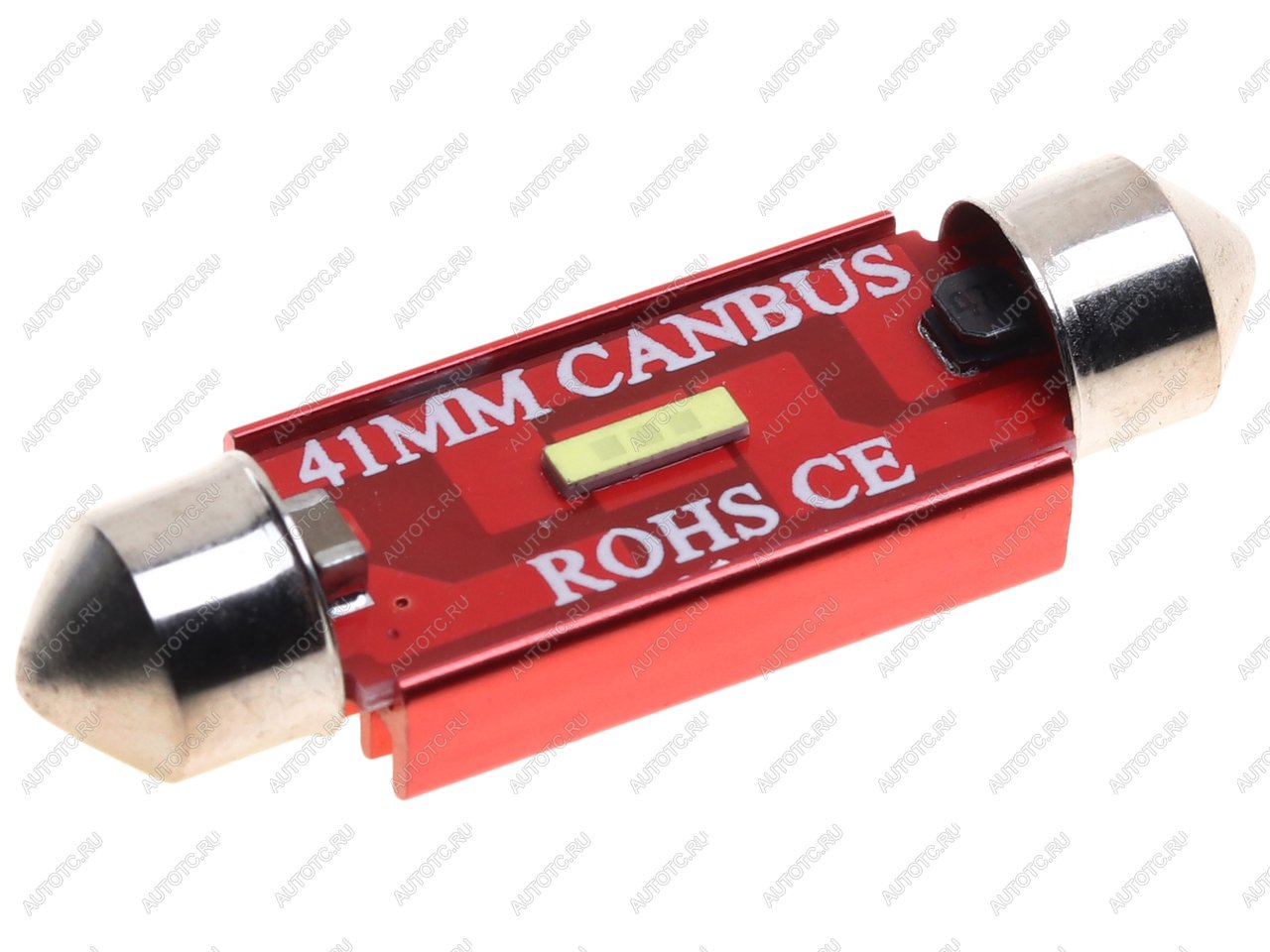 198 р. Лампа светодиодная 1224V C5W SV8.5-8 41мм с блокиратором ошибок CANbus LED 1 SMD 1860 White MISTAR MISTAR mis-170541  с доставкой в г. Керчь