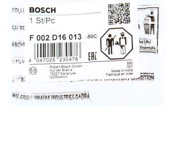 1 349 р. Втулка вала ТНВД (d=20мм) BOSCH BOSCH f002d16013 BOSCH f002d16013  с доставкой в г. Керчь. Увеличить фотографию 4