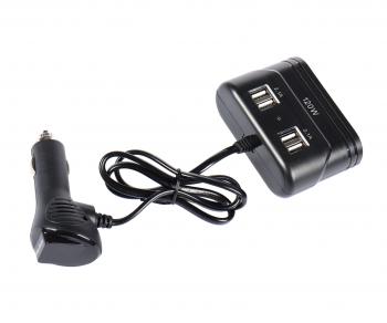 889 р. Разветвитель прикуривателя 3-х гнездовой 12-24V 2USB OLESSON OLESSON no.1680  с доставкой в г. Керчь. Увеличить фотографию 1