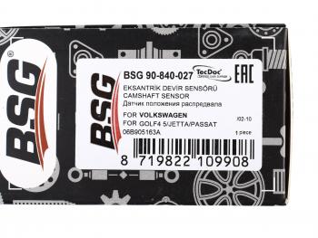 1 189 р. Датчик положения распредвала VW Passat (00-05) BSG BSG bsg90840027  с доставкой в г. Керчь. Увеличить фотографию 5