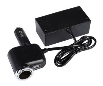 619 р. Разветвитель прикуривателя 4-х гнездовой 12-24V 1USB OLESSON OLESSON no.1527  с доставкой в г. Керчь. Увеличить фотографию 2