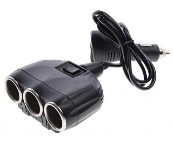 869 р. Разветвитель прикуривателя 3-х гнездовой 12-24V 1USB OLESSON OLESSON no.1634  с доставкой в г. Керчь. Увеличить фотографию 1