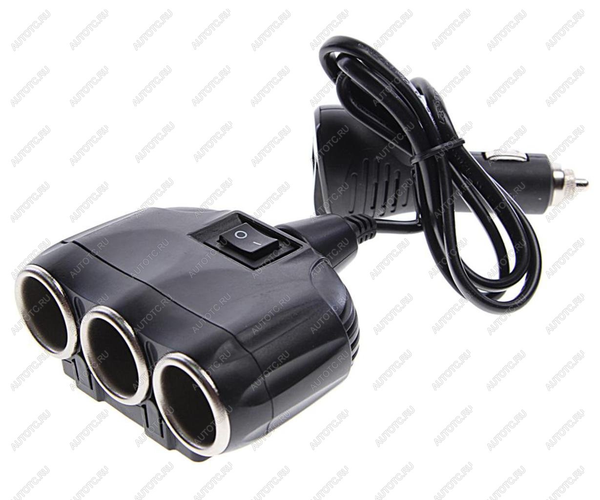 869 р. Разветвитель прикуривателя 3-х гнездовой 12-24V 1USB OLESSON OLESSON no.1634  с доставкой в г. Керчь
