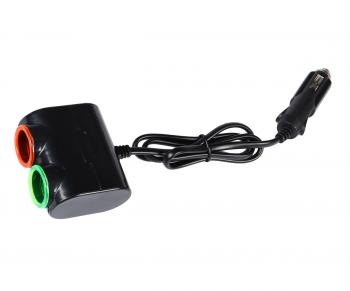 273 р. Разветвитель прикуривателя 2-х гнездовой 12-24V 2USB OLESSON OLESSON no.1631  с доставкой в г. Керчь. Увеличить фотографию 1