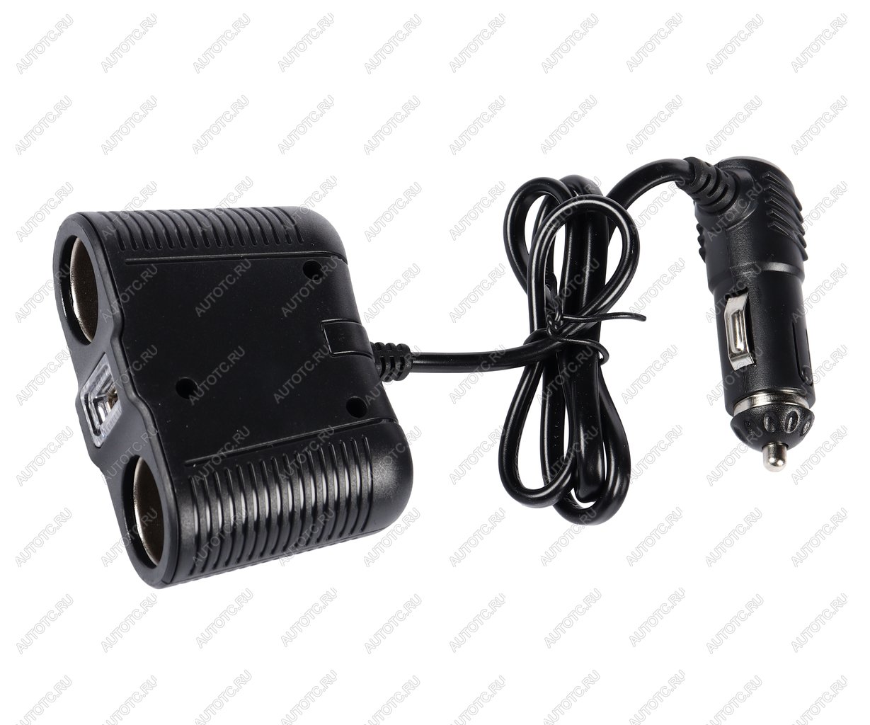 291 р. Разветвитель прикуривателя 2-х гнездовой 12-24V 1USB OLESSON OLESSON no.1645  с доставкой в г. Керчь