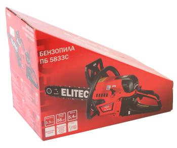 13 949 р. Бензопила 3.3 л.с. 45см 72 зуба ELITECH ELITECH пб 5833c  с доставкой в г. Керчь. Увеличить фотографию 6