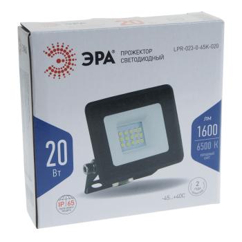 339 р. Светильник светодиодный 220V 20W 6500K черный ЭРА ЭРА lpr-023-0-65k-020  с доставкой в г. Керчь. Увеличить фотографию 5