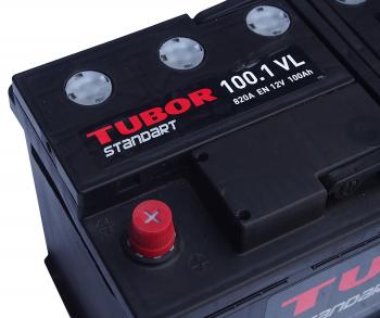 13 999 р. Аккумулятор TUBOR Standart 100Ач TUBOR 6ст100(1)  с доставкой в г. Керчь. Увеличить фотографию 2