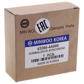 3 599 р. Синхронизатор HYUNDAI Porter 3,4 передачи (обойма+ступица) MINWOO MINWOO 43360-4a000  с доставкой в г. Керчь. Увеличить фотографию 3