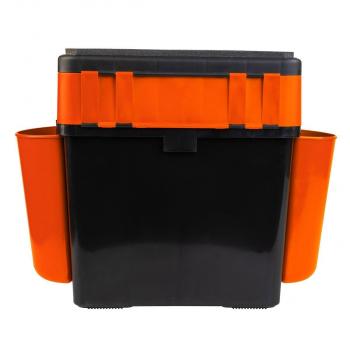 2 099 р. Ящик рыболовный зимний HELIOS FishBox (19л), оранжевый  156315  с доставкой в г. Керчь. Увеличить фотографию 5