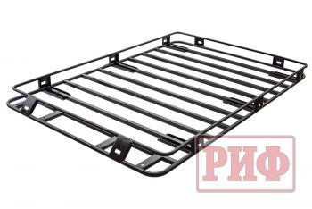 34 849 р. Багажник экспедиционный (корзина) РИФ 1200х1900 мм для Toyota Land Cruiser 100105  rif105-roof-stop  с доставкой в г. Керчь. Увеличить фотографию 2