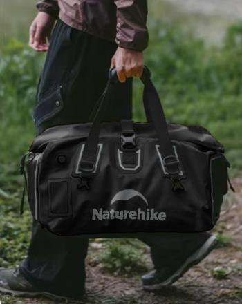 6 859 р. Гермосумка Naturehike 40 л ПВХ (черная)  cnk2450xb015-40b  с доставкой в г. Керчь. Увеличить фотографию 10