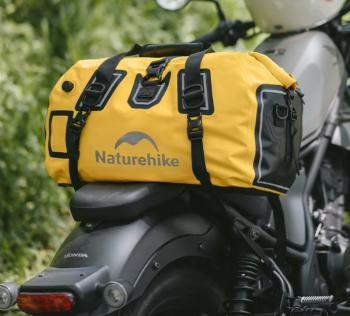7 669 р. Гермосумка Naturehike 60 л ПВХ (желтая)  cnk2450xb015-60y  с доставкой в г. Керчь. Увеличить фотографию 11