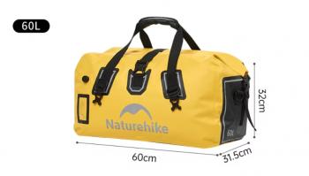 7 669 р. Гермосумка Naturehike 60 л ПВХ (желтая)  cnk2450xb015-60y  с доставкой в г. Керчь. Увеличить фотографию 2