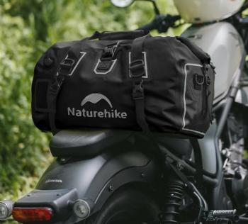 7 649 р. Гермосумка Naturehike 60 л ПВХ (черная)  cnk2450xb015-60b  с доставкой в г. Керчь. Увеличить фотографию 10