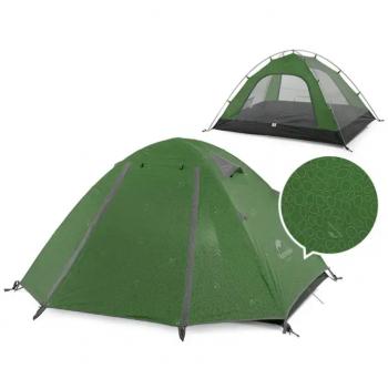 9 839 р. Палатка Naturehike P-Series 2-местная, алюминиевый каркас, зеленая  nh18z022-p-2gr  с доставкой в г. Керчь. Увеличить фотографию 2