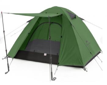 9 839 р. Палатка Naturehike P-Series 2-местная, алюминиевый каркас, зеленая  nh18z022-p-2gr  с доставкой в г. Керчь. Увеличить фотографию 1
