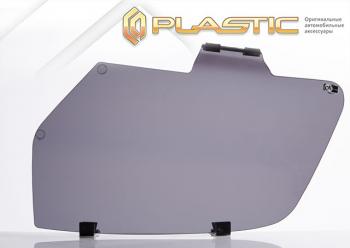 1 899 р. Защита фар CA-Plastic Ford Ranger рестайлинг (2003-2007) (серия Classic полупрозрачный)  с доставкой в г. Керчь. Увеличить фотографию 2