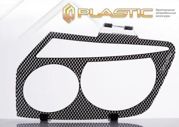 2 399 р. Защита фар CA-Plastic  Toyota Cresta  X100 (1996-1998) дорестайлинг (серия Шелкография карбон серебро)  с доставкой в г. Керчь. Увеличить фотографию 2