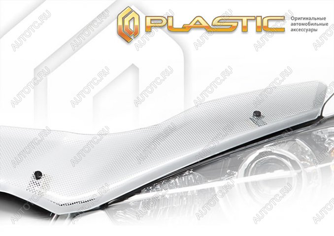 2 599 р. Дефлектор капота CA-Plastic exclusive  Changan UNI-T (2023-2025) рестайлинг (Шелкография серебро)  с доставкой в г. Керчь