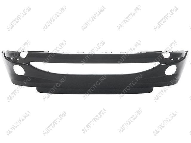 3 659 р. Бампер передний (без отверстий под ПТФ, Италия) BodyParts Peugeot 206 хэтчбэк 3 дв. 2AC дорестайлинг (1998-2003) (неокрашенный)  с доставкой в г. Керчь
