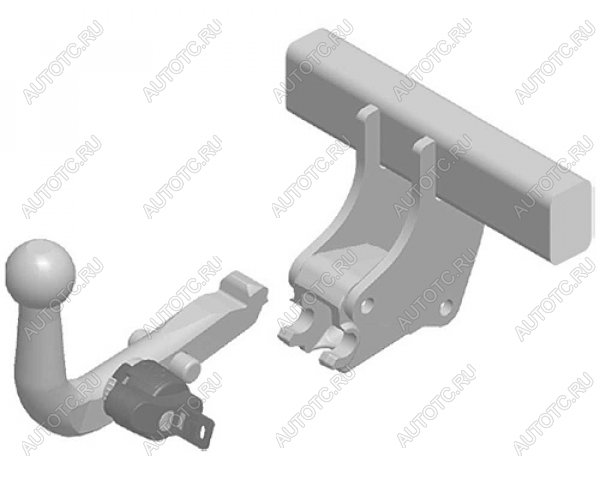 22 699 р.  Фаркоп (быстросъемное крепление шара) Galia  Honda HR-V ( GH1,GH2,  GH3, GH4) (1998-2001) дорестайлинг 3 дв., дорестайлинг 5 дв. (оцинкованный, шар А40H (AK4, W6, BMA))  с доставкой в г. Керчь