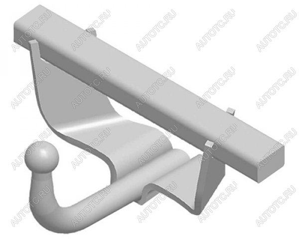 22 599 р. Фаркоп Tavials T-VAZ-14H Стальной, тип крюка: H (B, F10)  ВАЗ 21099 1990-  Tavials t-vaz-14h  с доставкой в г. Керчь