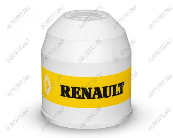 22 599 р. Колпачок для фаркопа Eurotrailer RENAULT Белый 105702   Eurotrailer 105702  с доставкой в г. Керчь