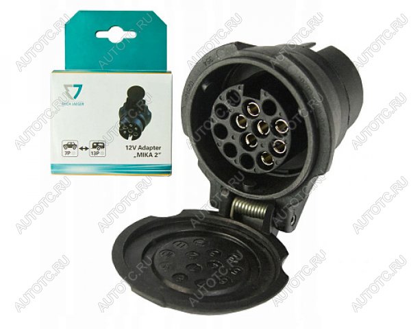799 р. Переходник Erich Jaeger Черный 311105 7 pin   Erich Jaeger 311105  с доставкой в г. Керчь