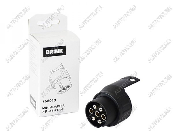 22 599 р. Переходник Brink Черный 768019 7 pin   Brink 768019  с доставкой в г. Керчь