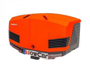 22 599 р. Бокс на фаркоп TowBar TowBox V3, оранжевый  TowCar tv3xgj0  с доставкой в г. Керчь. Увеличить фотографию 1