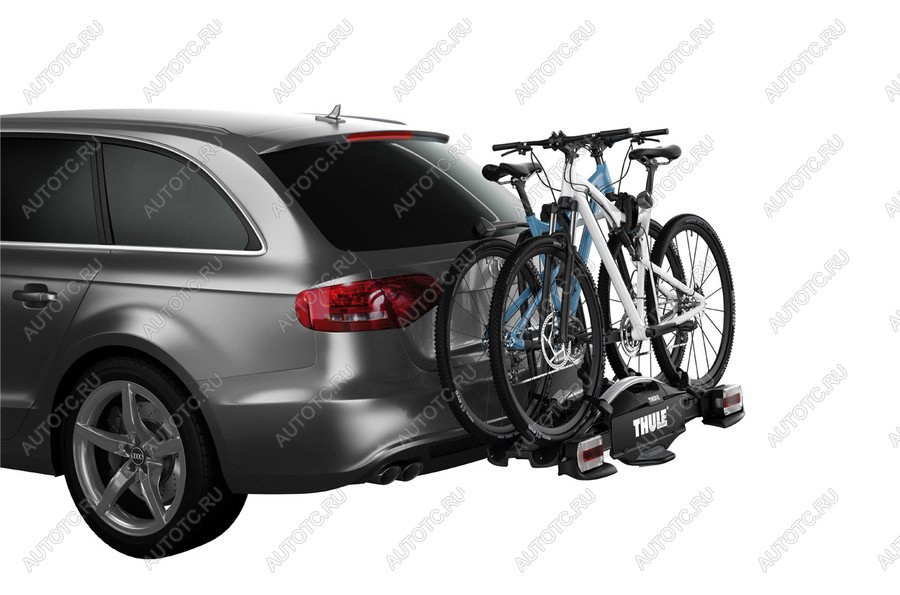 67 999 р. Велобагажник на 2 велосипеда с функцией наклона (13 pin) Thule VeloCompact 2    с доставкой в г. Керчь