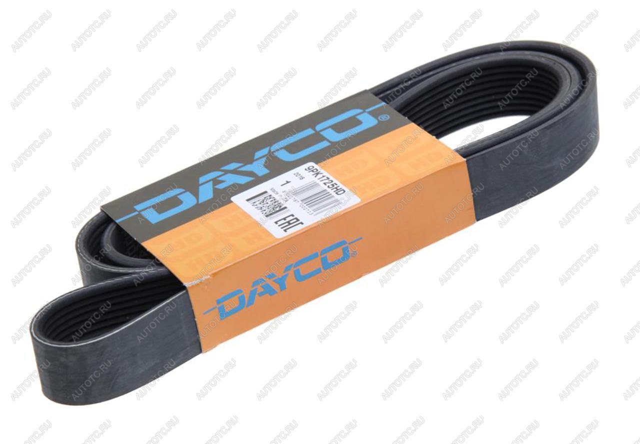 2 799 р. Ремень приводной поликлиновой 9PK1725HD DAYCO DAYCO 9pk1725hd  с доставкой в г. Керчь