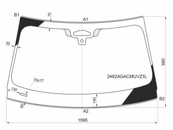 37 649 р. Стекло лобовое (Три камеры Датчик дождя Проекция Молдинг) BMW X5 18-23  X7 18-22 FUYAO 2492AGACMUVZ1L  с доставкой в г. Керчь. Увеличить фотографию 1
