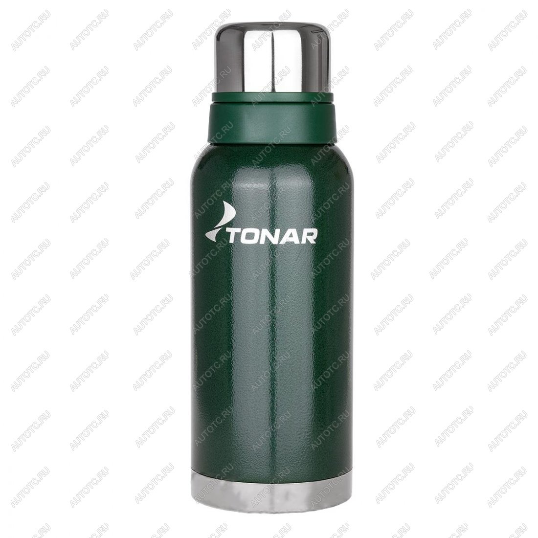 2 649 р. Термос ТОНАР 1200ML с ситечком зеленый (2 крышки-кружки)  hs.tm-058-g  с доставкой в г. Керчь