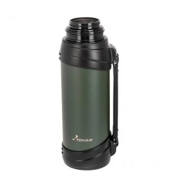 2 119 р. Термос ТОНАР 2000ML хаки (дополн.пласт.чашка, ручка)  t-kd-938-2  с доставкой в г. Керчь. Увеличить фотографию 5