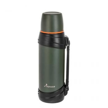 2 539 р. Термос ТОНАР 2500ML хаки (дополн.пласт.чашка, ручка)  t-kd-938-2.5  с доставкой в г. Керчь. Увеличить фотографию 2