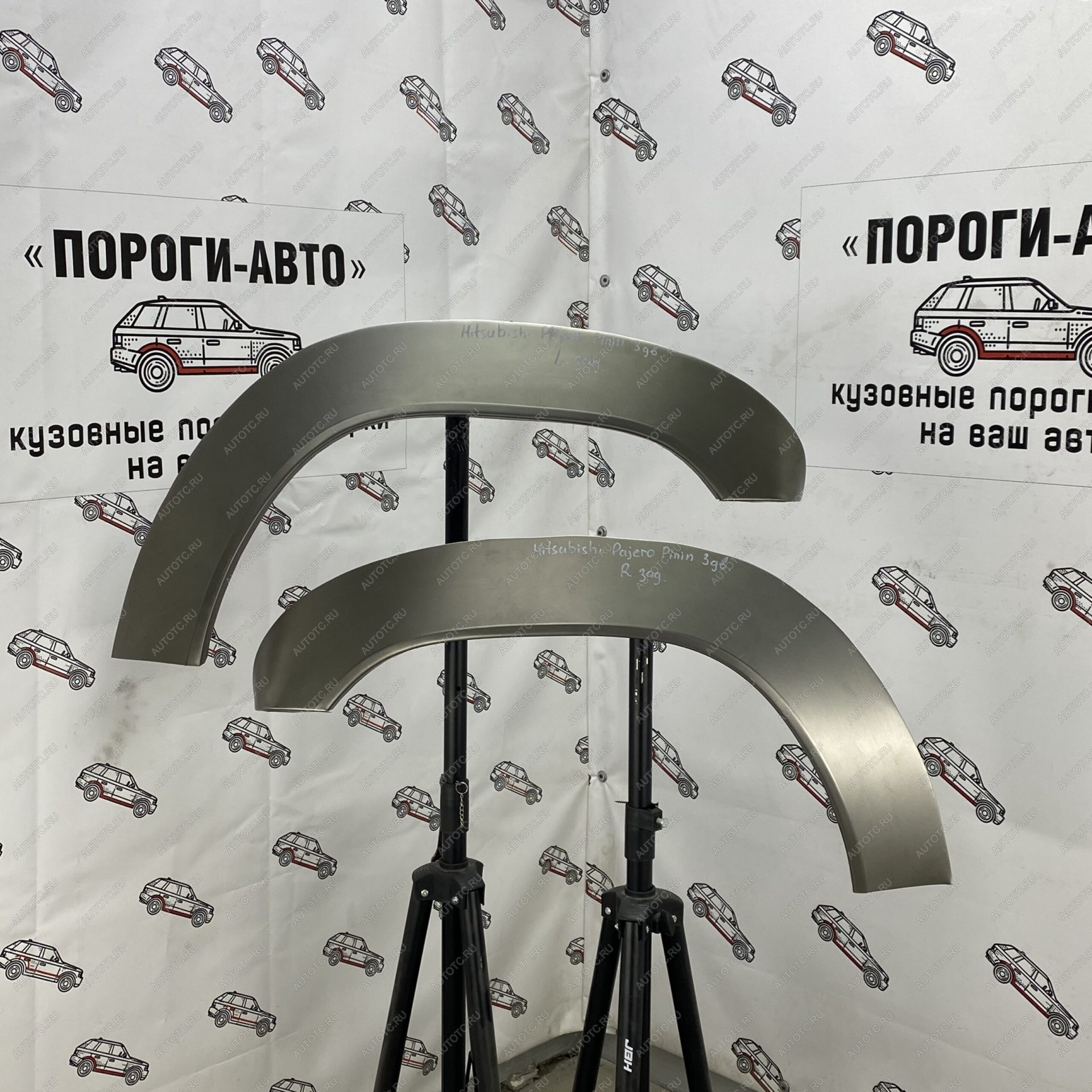 4 299 р. Ремонтные арки заднего крыла (Комплект) Пороги-Авто   Mitsubishi Pajero Pinin  1 (1999-2005) 3 дв. (Холоднокатаная сталь 0,8 мм)  с доставкой в г. Керчь