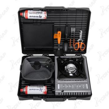 8 499 р. Плита газовая портативная в кейсе NISUS  n-mega kit  с доставкой в г. Керчь. Увеличить фотографию 1