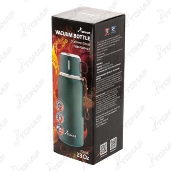 1 319 р. Термос ТОНАР 700ML хаки (пробка-ситечко, крышка-кружка, ремешок)  t-kd-7030-0.7  с доставкой в г. Керчь. Увеличить фотографию 20