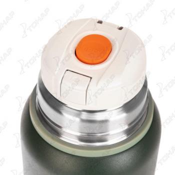1 319 р. Термос ТОНАР 700ML хаки (пробка-ситечко, крышка-кружка, ремешок)  t-kd-7030-0.7  с доставкой в г. Керчь. Увеличить фотографию 10