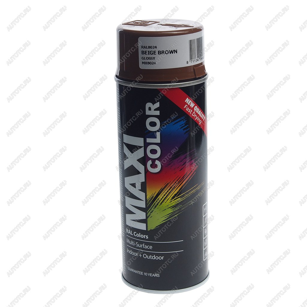 399 р. Краска бежево-коричневая аэрозоль 400мл MAXI COLOR MAXI COLOR 8024mx  с доставкой в г. Керчь